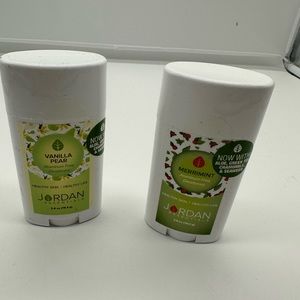 2 New Sealed Jordan Essentials Aluminum Free Deodorant Sticks BG